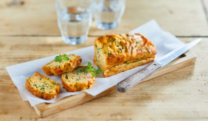 Mini-cake aux 2 saumons